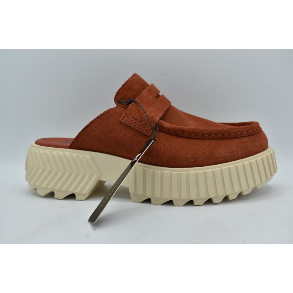 Sorel Womens Size 8.5 ONA AVE Sanguine Red Waterproof Slip On Clogs Mules Shoes - Picture 6 of 11